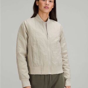 lululemon non-stop Bomber Jacket